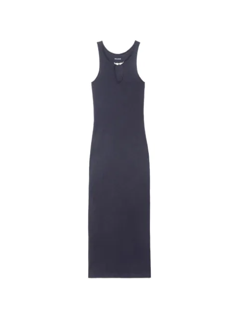 Zadig&Voltaire tiffania lin lave cutout dress Grey JWDR01126