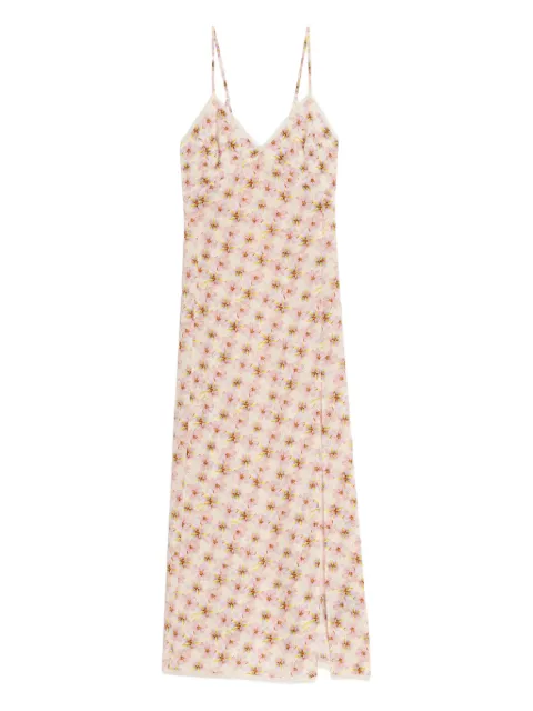 Zadig&Voltaire Ramelil floral-pattern maxi dress Neutrals WWDR02656716