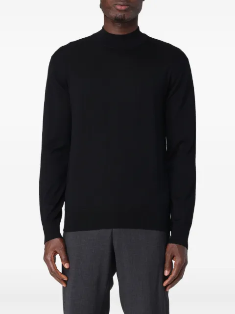 Paolo Pecora round-neck sweater Black A014F001