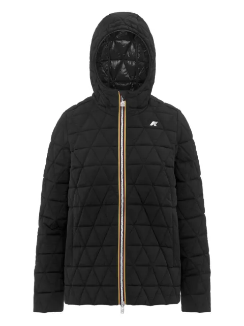 K-Way Madlaine quilted jacket Black K2136FW