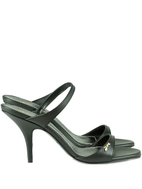 Patrizia Pepe strap heeled sandals Green 8X0052L048