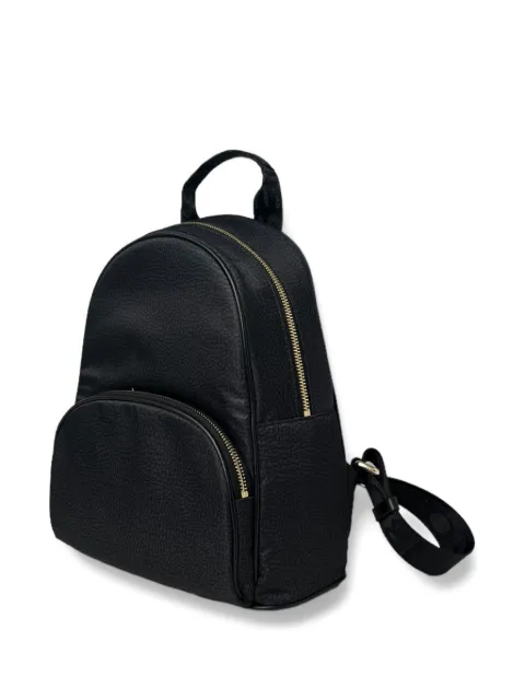 Borbonese medium zipped backpack Black 934136I15