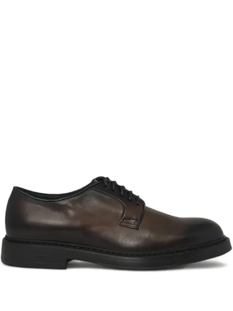 Doucal's lace-up fastening Derby shoes Brown DU1385BRUXUF188