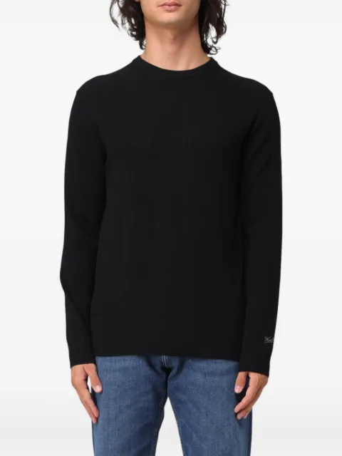 Woolrich crew-neck lambswool sweater Black CFWOKN0278MRUF0469