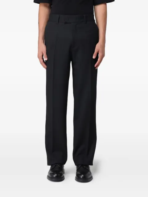 Paolo Pecora pleated trousers Black B0413089
