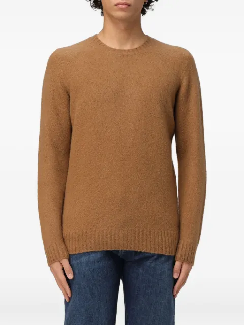 Drumohr pocket cardigan top Brown D4W110L00001