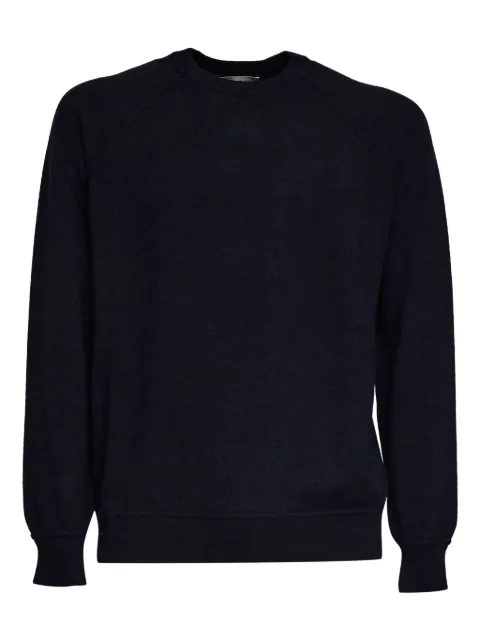Filippo De Laurentiis raglan-sleeve crew-neck sweatshirt Blue GC1MLR2AWC12R
