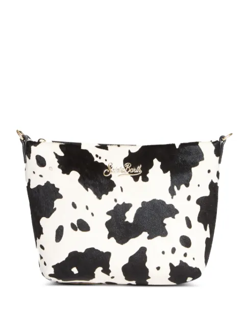 MC2 Saint Barth Aline print leather shoulder bag White ALI003400509I