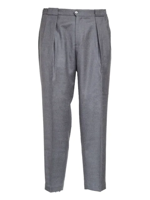 Briglia 1949 Portobello pleated-front trousers Grey PORTOBELLOS400120