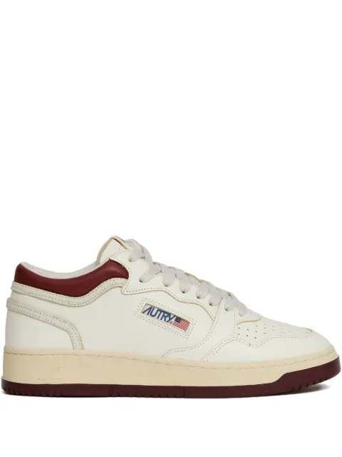 Autry Med-Way Mid leather sneakers Neutrals MYMMEK03