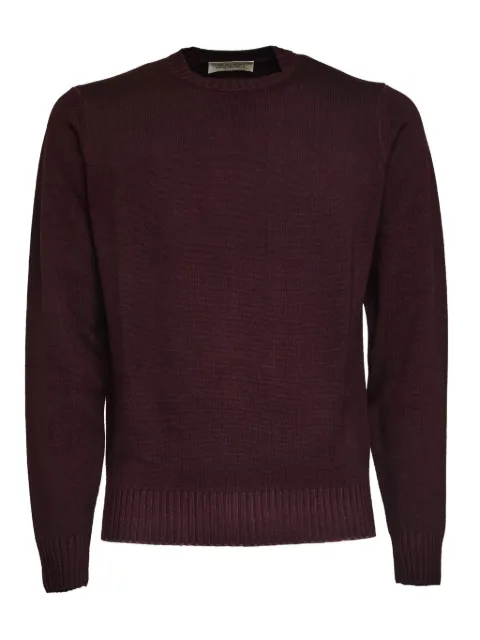 Filippo De Laurentiis crew-neck long-sleeve sweater Red GC3MLWM10RV
