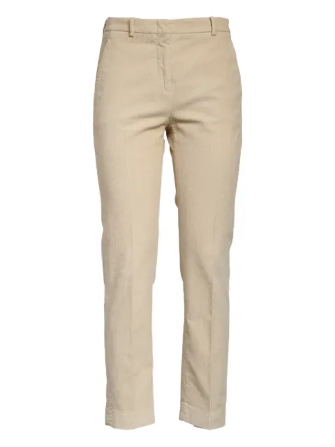 Incotex Leyre slash-pocket trousers Neutrals 176852D2133