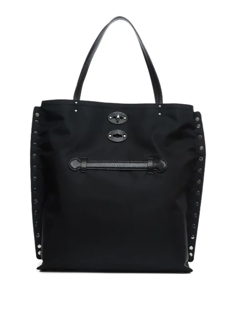 Zanellato A' Spasso studded tote bag Black 0698002000000M
