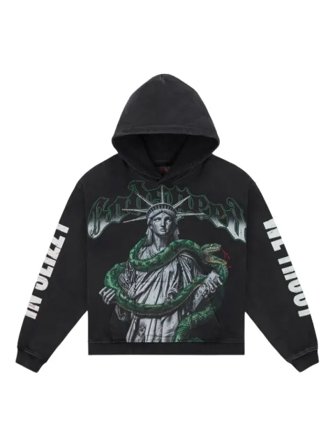 GODSPEED Top 5 Slizzy graphic hoodie Black HBV63BQG