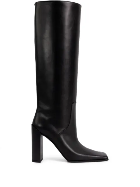 Alaïa 90mm square-toe boots Black AA3O2005I052