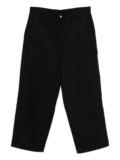 Carhartt WIP button-fastening trousers Black I035670