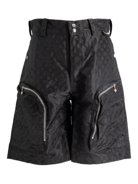 Casablanca zip shorts Black MAW25TR35501