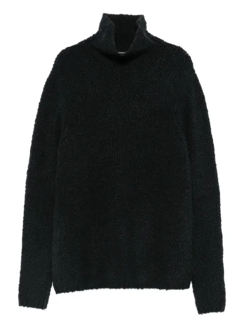Bruno Manetti high-neck sweater Blue Q2N102