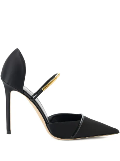 Elisabetta Franchi 105mm D'Orsay heeled pumps Black SA13C57E2