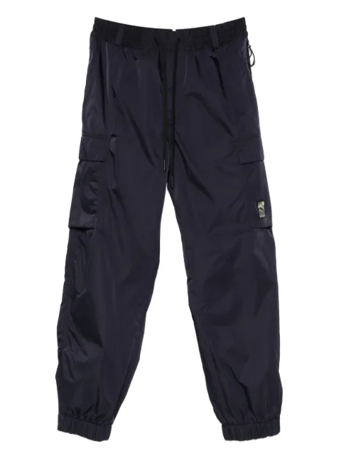 Moncler Grenoble drawstring-waist cargo trousers Blue K20972A000015988K