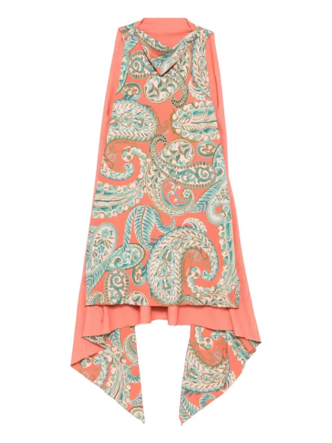 ETRO paisley-print mini dress Orange WRHA0468