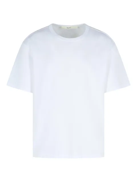 Séfr Mauro ribbed T-shirt White MFW25MAUROCLE
