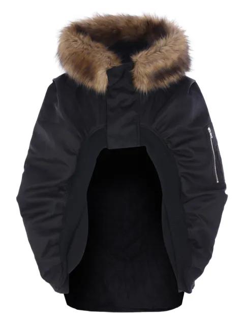 Petra Fargerstrom faux fur coat Black PFFW25OW01BLACK