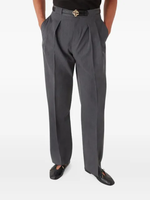 Casablanca wool tailored trousers Grey MAW25TR36701