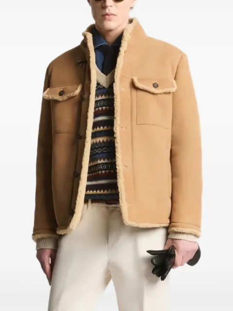 Fay Field suede jacket Brown NAM12510430XWH
