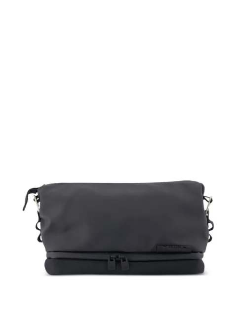 Rains zip-detail wash bag Black 1229001