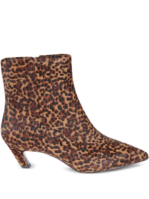 Ash 50mm Vicky leopard-print boots Brown VICKY03
