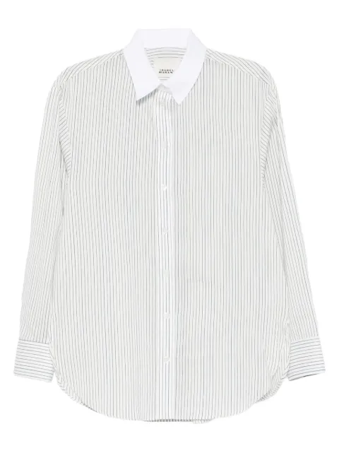 ISABEL MARANT striped shirt Black CH0292FAC4I01I