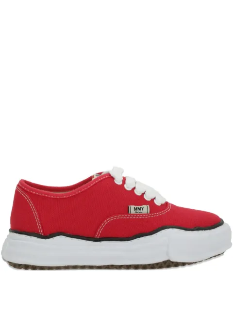 Maison MIHARA YASUHIRO Baker cotton sneakers Red A02FW704RED