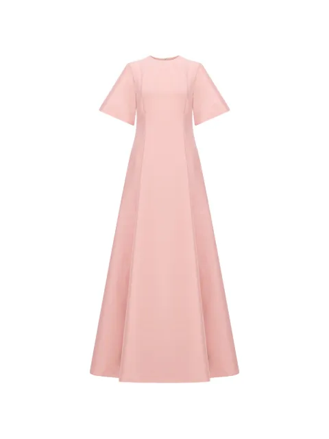 Bernadette Madeline flared short-sleeve maxi dress Pink PS26RTWDRESSMADE