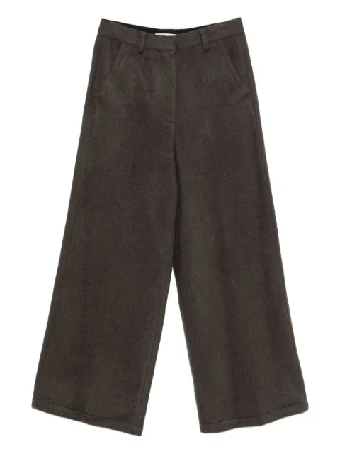 Low Classic hairy boucle trousers Grey LCPF25PA01793