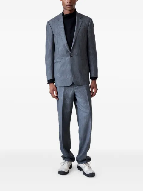 Carter Young Elias pinstripe blazer Grey CYFW2508