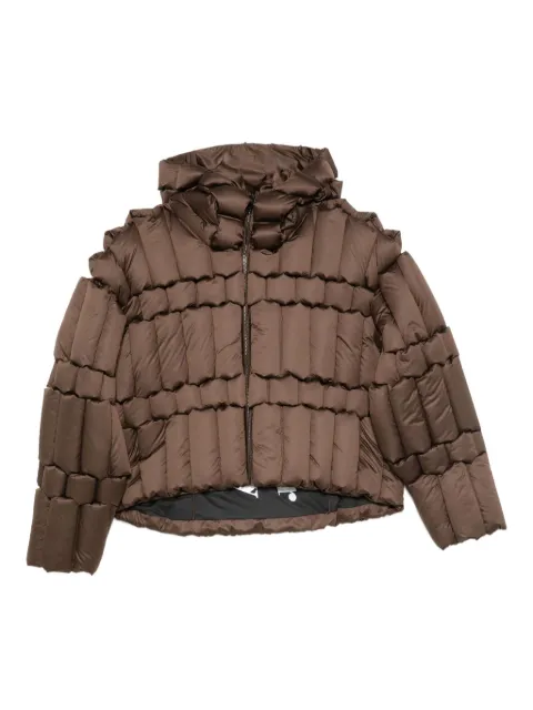 RAXXY hooded padded jacket Brown CRDJ085