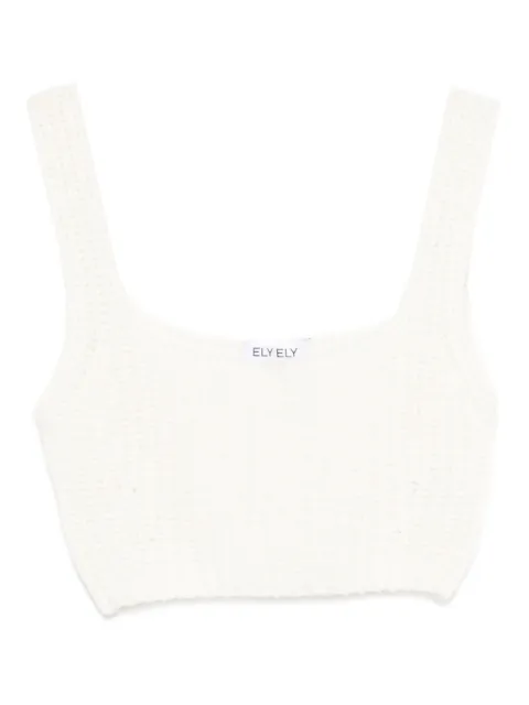 ELY ELY ribbed top White 253WALBEA