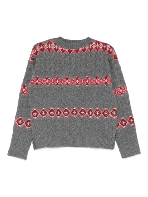 Cecilia Prado Carolina patterned sweater Grey CP25032