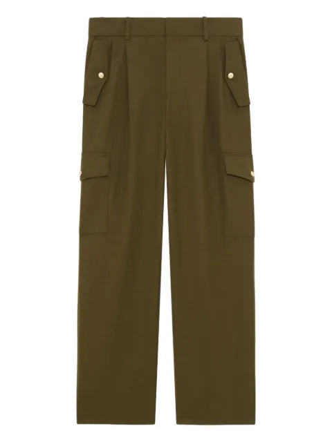 Drôle De Monsieur Le Pantalon Cargo trousers Green IBP195PL144KK