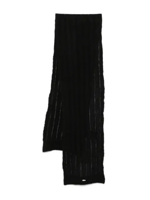 Herno striped scarf Black SCP0006DR70275