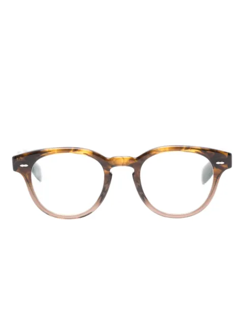 Oliver Peoples Cary Grant round-frame glasses Brown 0V5413U