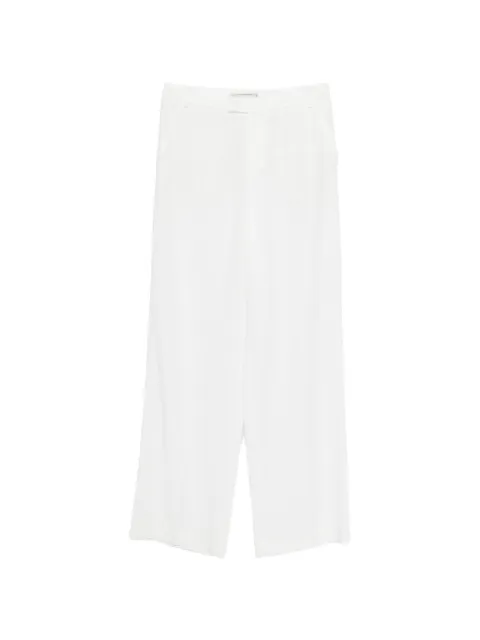 Blumarine wide-leg trousers White 2P174A