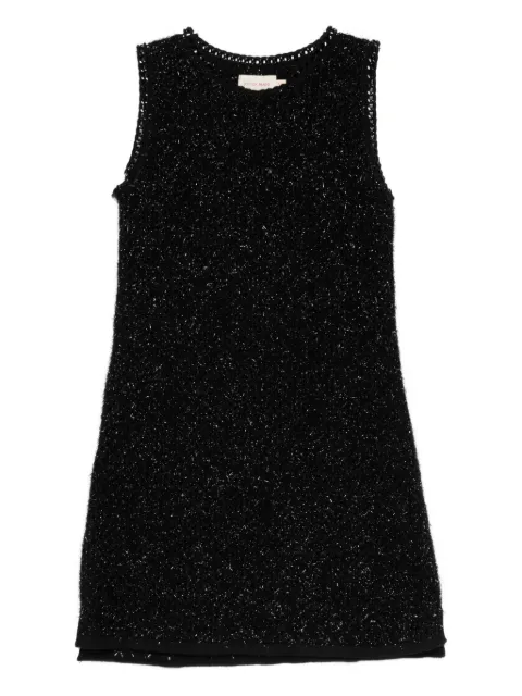 Cecilia Prado Neuza beaded sleeveless dress Black CP25121