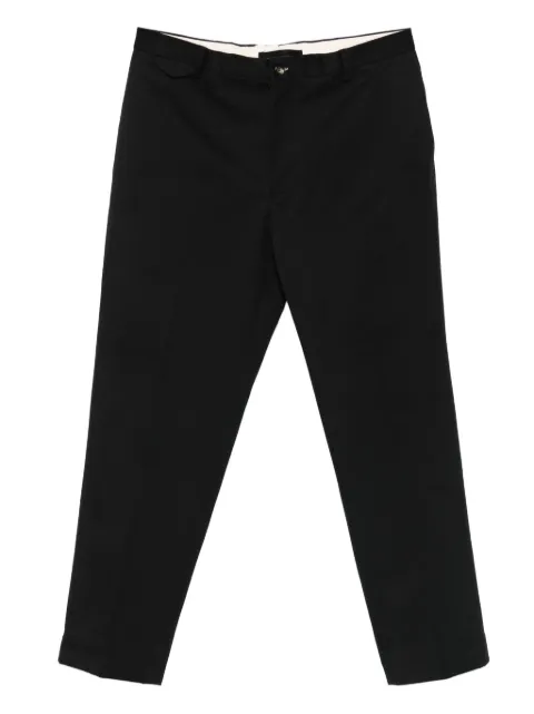 Dell'oglio turn-up tailored trousers Black CAVA3405