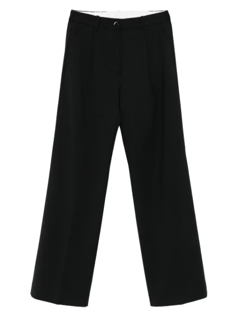Nine In The Morning pleated trousers Black 9FW25BLD26