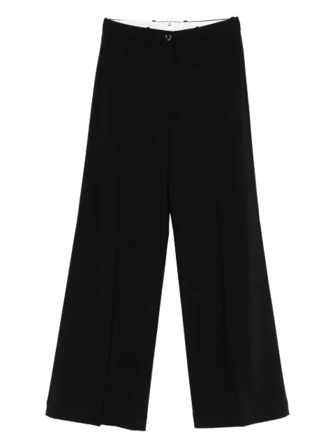 Nine In The Morning belt-loop trousers Black 9FW25NAC142