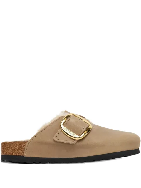 Birkenstock Boston suede mules Brown 1030444