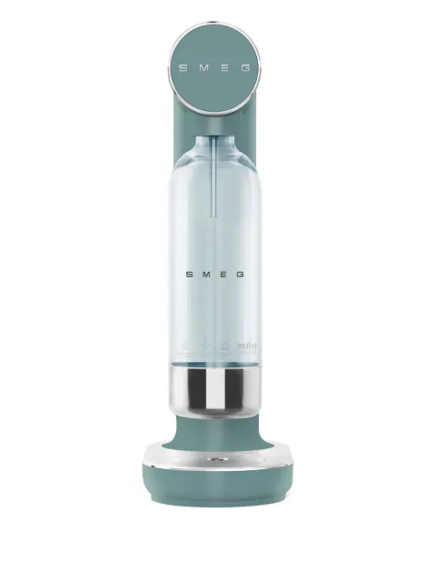 Smeg logo-print soda maker (1l) Green SKC01EGM