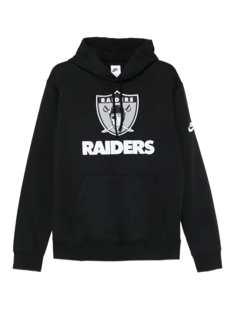 Nike x NFL Las Vegas Raiders logo-print hoodie Black NKDK00A8DVWUG